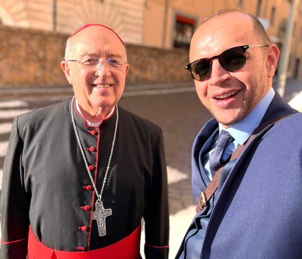 Encuentro entre Cardenal Pedro Barreto y Marcelo Lemos