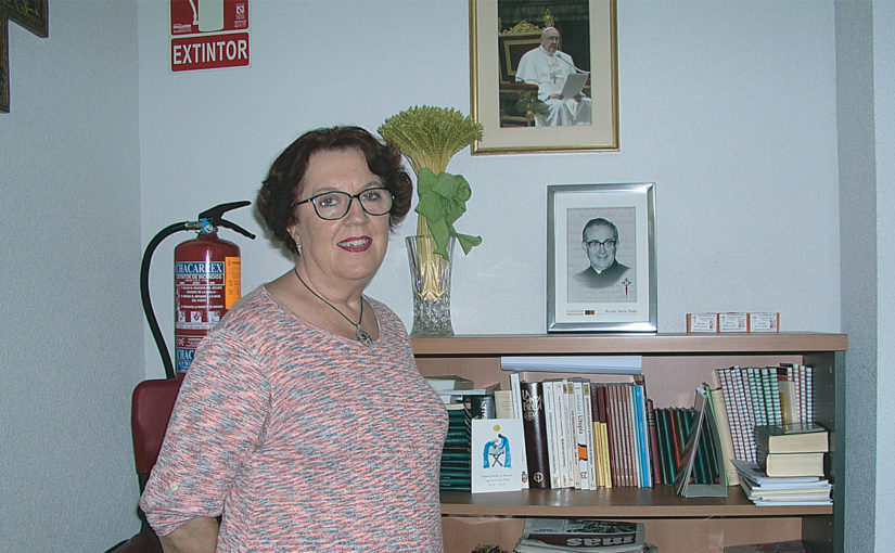 María Lidia Huerta, Presidenta del Centro de Alcorcón de Hermandades del Trabajo