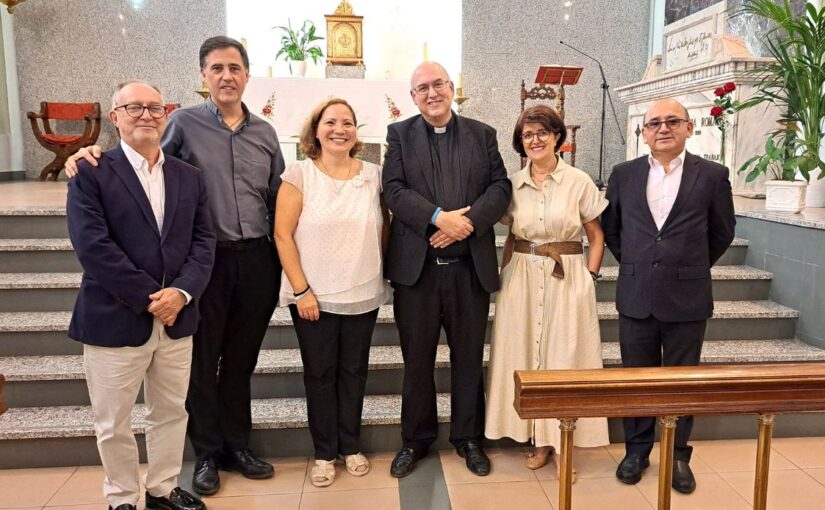 Visita de Jesús María Moriana, consiliario del Centro de HHT de Córdoba al Centro de Madrid