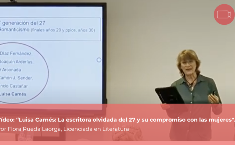 Video: Luisa Carnés: La escritora olvidada del 27